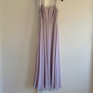 Lilac prom dress
